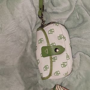 Dooney & Bourke flap wristlet